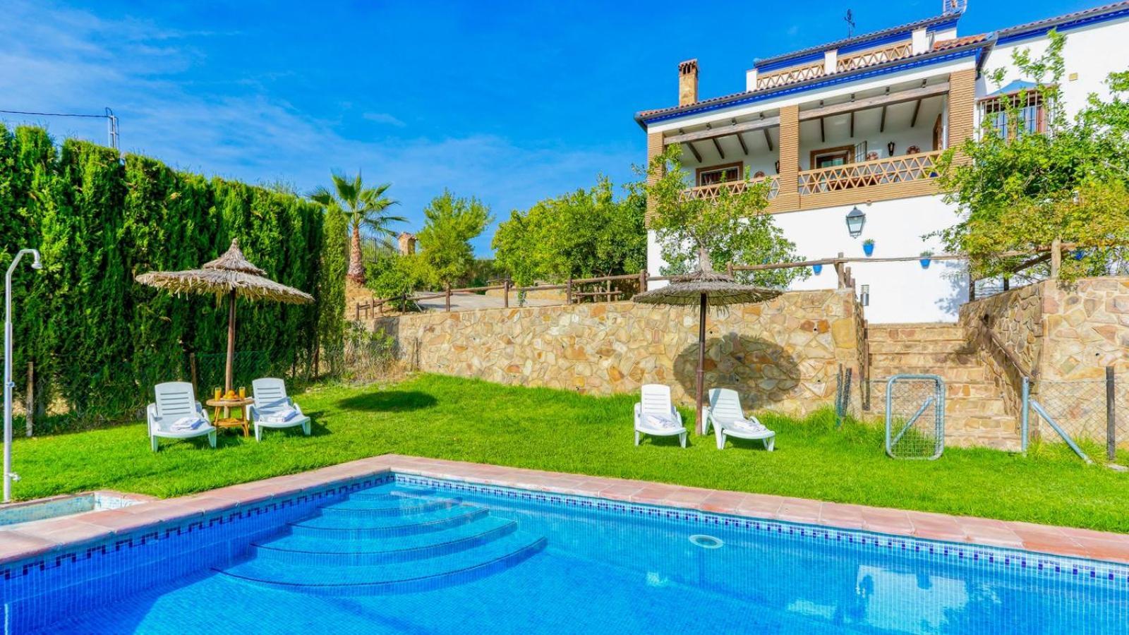 La Fresnea Ronda By Ruralidays Villa Bagian luar foto